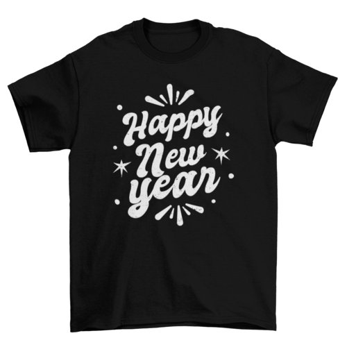 Happy new year t-shirt